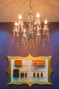The Brow Bar salon interior design