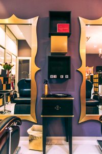 Salon retail interior