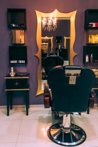 interior design for a salon