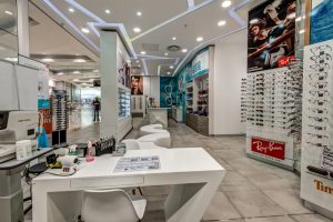 retail interior design - optometry