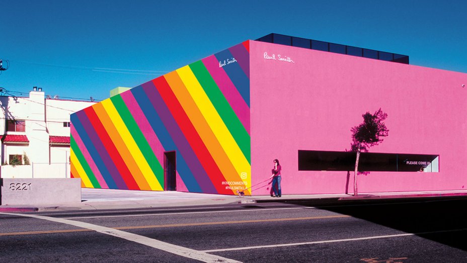 Paul Smith selfie mecca
