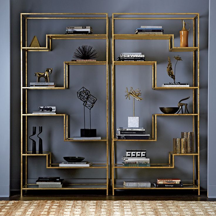 grey and gold interior design trend